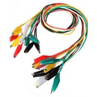 Cabluri cu tip crocodil - 10 bucăți