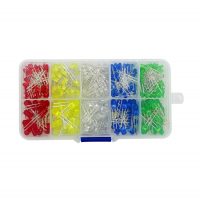 Set de LED-uri - 300 bucăți, 3 mm și 5 mm