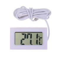Termometru LCD pentru acvariu -50°C ~ +110°C - Alb