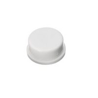 Buton pentru mikroswitch - Alb, 12 x 12 x 7,3 mm
