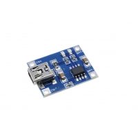 Încărcător Mini USB TP4056 pentru baterii Li-Ion