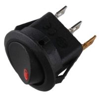 Comutator LED cu diode roșii