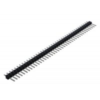 Șină cu pini DuPont drept - 40Pin, masculin negru