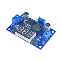 Modul LM2596 Buck Step-down - Voltmetru LED, DC 4,0 ~ 40 1,3 - 37V
