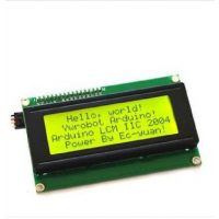 Display I2C 20x4 pentru calculatoare cu un singur cip - iluminare galbenă
