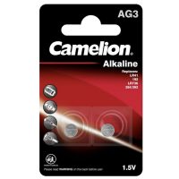 Baterie alcalină buton Camelion LR41 (AG3, LR736, 392, 192, GP92A, SR41) - 2 bucăți; 1,5V