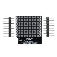 Shield matriță LED cu intensitate ajustabilă pe 8 trepte pentru D1 mini - 8 x 8, V1,0