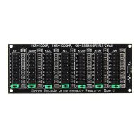 Placă de rezistență programabilă 1R - 9999999R Pas 1R 1% 1/2 Watt