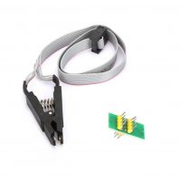 Adaptor cu clemă pentru socket cu picioare de lipit - SOIC8, SOP8