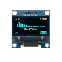 Display OLED IIC I2C 0,96" - galben-albastru, 128 x 64