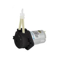 Pompă peristaltică Kamoer cu suport pentru panou - 12V, 19 ~ 100mL/min