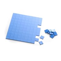 Pachet de bază de silicon termoconductiv autocollant - 100 x 100 x 3 mm