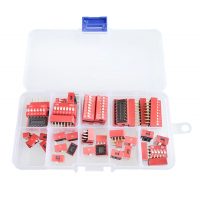 Set DIP de comutatoare 1 - 9 secțiuni 2,54 mm - 45 bucăți