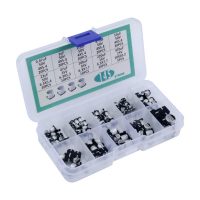 Set de condensatori electrolitici SMD 0,47uF - 470uF - 10 tipuri, 145 bucăți