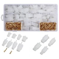 Set de conectori auto 2, 3, 4, 6 pini - 2,8 mm; 380 bucăți