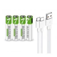 Baterii AAA de încărcare USB - 4 bucăți
