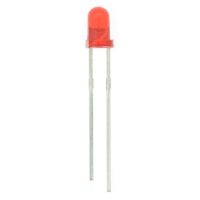 LED diodă - Roșie, 3 mm