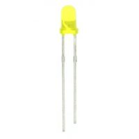 LED diodă - Galbenă, 3 mm