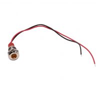Indicator LED luminos - Galben, 10 - 24V, 10 mm