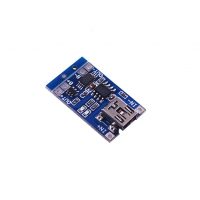 Încărcător mini USB TP4056 pentru baterii Li-Ion cu protecție