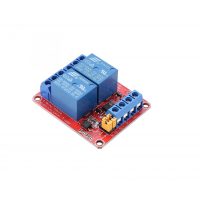 Modul releu DC 12V - 2 canale cu comutator de nivel