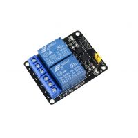 Modul rele 2 canale 12V DC cu separație optică