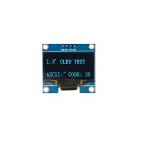 Ecran OLED IIC I2C 1,3" - Albastru, 128 x 64