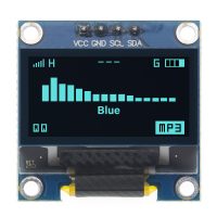 IIC I2C OLED display 0,96" - Albastru, 128 x 64