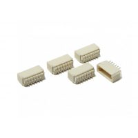 Conector JST SH 1,0 mm 6 pini pe placa de circuit - Unghi drept