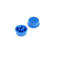 Buton pentru microcomutator - Albastru, 6 x 6 x 7,3 mm