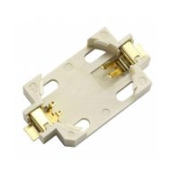 Cutie pentru baterie CR2032 DPS SMD - 1 bucată, albă