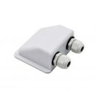 Prize de trecere pentru cablu dublu cu capac - IP66