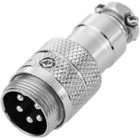 Conector 16 mm GX16 - 5 pini - Masculin