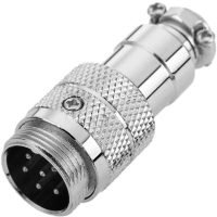 Conector 16 mm GX16 - 6 pini - Masculin