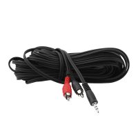 Cablu RCA pe o parte și jack 3,5 mm pe cealaltă - 3 metri