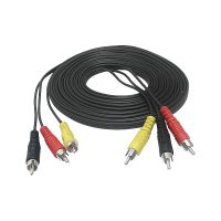 Cablul RCA 3x cu conectori pe ambele părți - 1,2 metri
