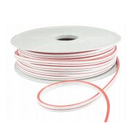 Tub neon LED 12V SMD2835 - Roșu, 1 metru