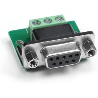 D-Sub DB9 femelă cu șuruburi de blocare RS232 adaptor pe terminal