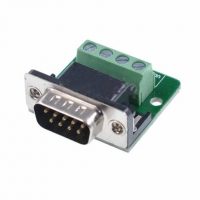D-Sub DB9 masculin RS232 adaptor pe terminal