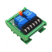 Modul releu 12V 30A High-Low - 2 canale pe șina DIN