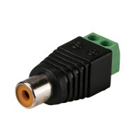 Adaptor RCA la terminal cu șurub - Femeie