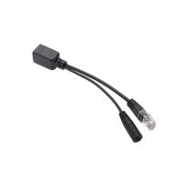 Distributore PoE pasiv RJ45 48V DC conector coaxial - femelă