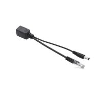 Distributore PoE pasiv RJ45 48V DC conector coaxial - masculin