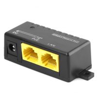 Injector PoE pasiv RJ45 - galben