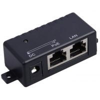 Injector PoE pasiv RJ45 - argintiu