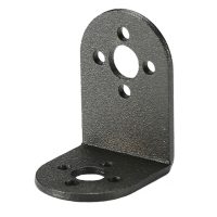 Suport din aluminiu pentru servomotor L – negru, 35x27 mm (pentru MG995/MG996)