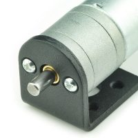 Suport L pentru motor DC de 25mm cu reducție (25GA-370) – din aluminiu, grosime 3 mm