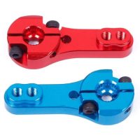 Braț din aluminiu pentru servomotor - CNC 25T, metalic (pentru MG995/MG996R/S3003) - culoare aleatorie