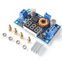 Modul step-down XL4015 - 4-40 V la 1.25-37 V, 5 A / 75 W, cu voltmetru digital