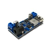 Modul step-down XL4015 4–40V la 1.5–37V, 5 A / 75 W, display multifuncțional, mod CC/CV, USB-C